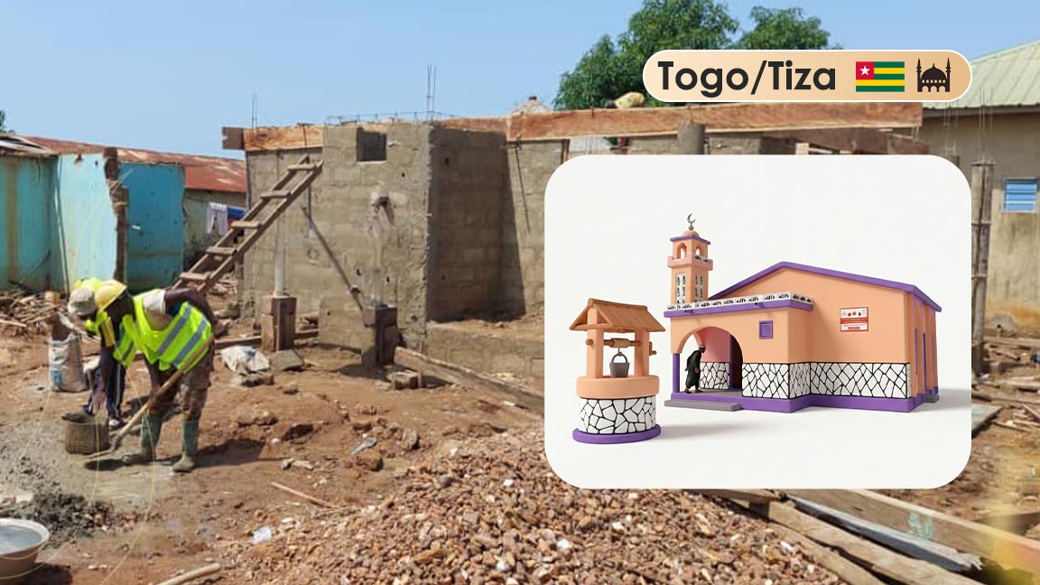 Cami ve Su Kuyusu İnşası - Tiza Köyü